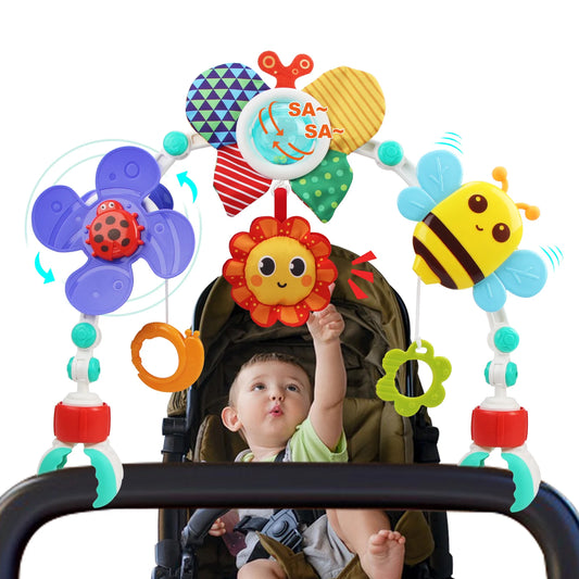 Baby Stroller Arch Activity Toy for Sensory Development