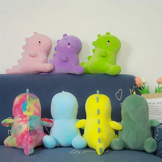 Colorful Kawaii Dinosaur Squishy Plush Toy