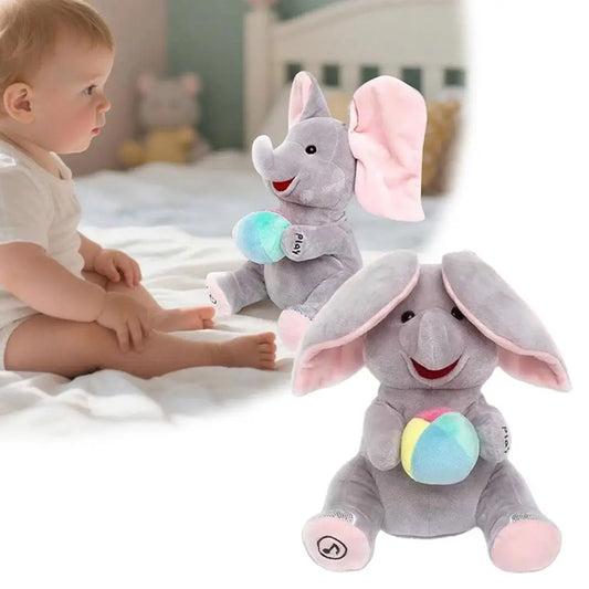 Hide & Seek Elephant Plush Toy with Songs