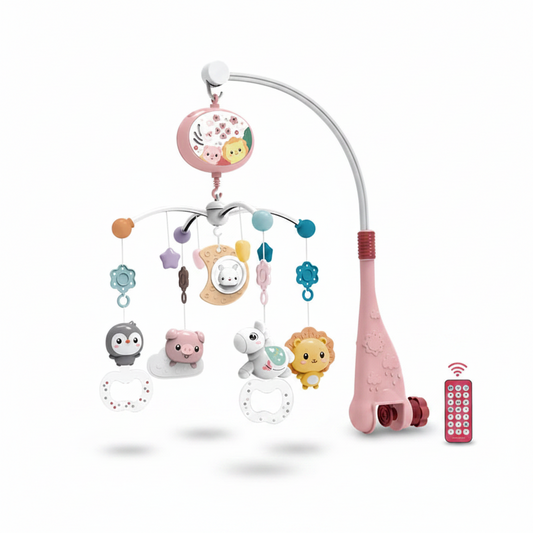 Baby Crib Mobile with Music, Lights & Projection