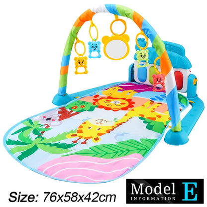 Baby Play Gym Mat with Piano & Music