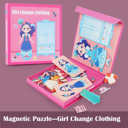 Magnetic Travel Puzzle Games for Kids