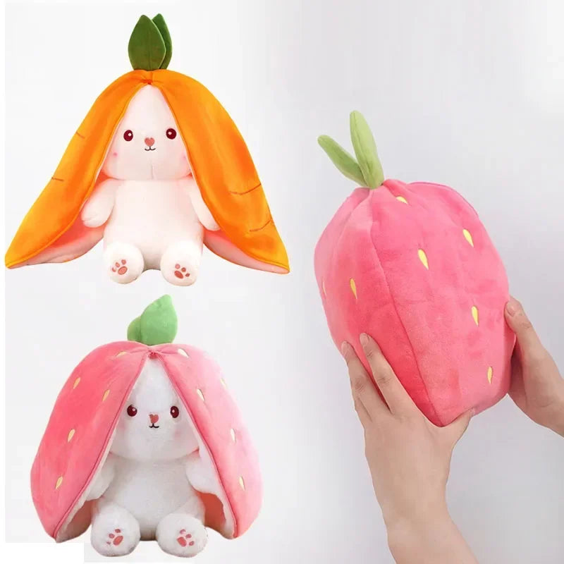 Fruit Transform Rabbit Plush Toy (25cm)