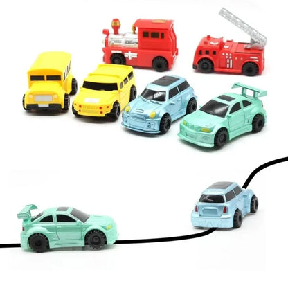 Magic Pen Induction Mini Rail Car Toy