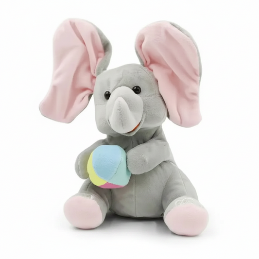 Hide & Seek Elephant Plush Toy with Songs