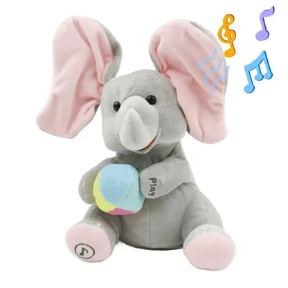 Hide & Seek Elephant Plush Toy with Songs