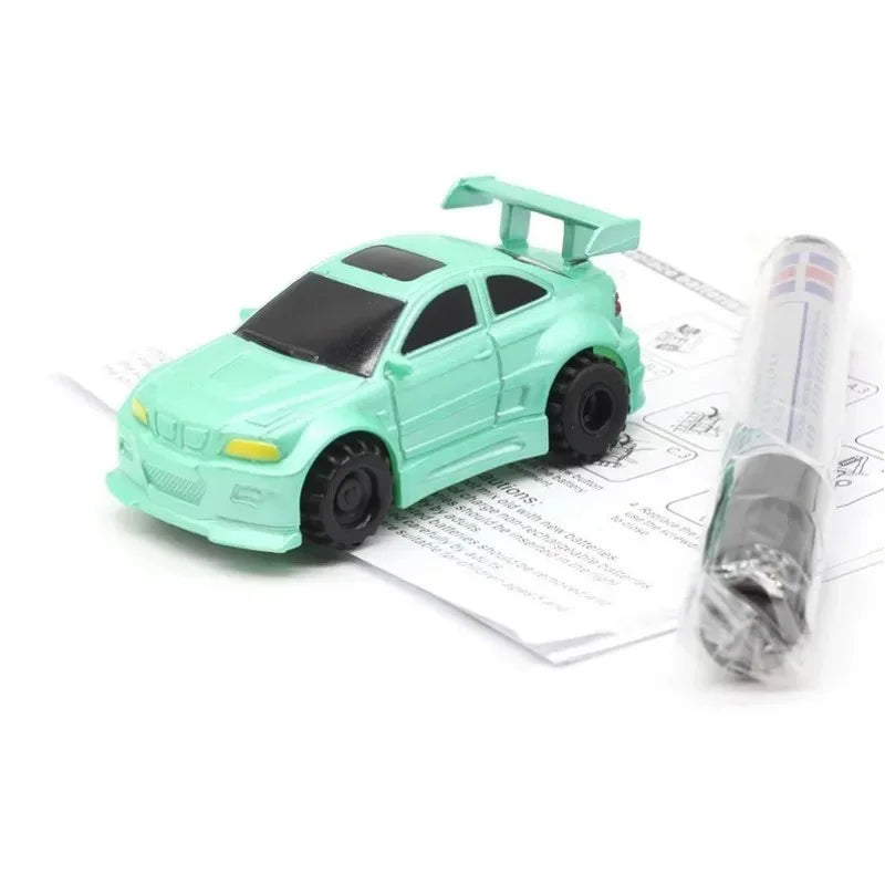 Magic Pen Induction Mini Rail Car Toy