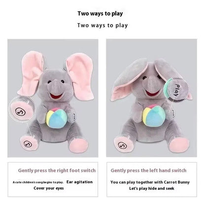 Hide & Seek Elephant Plush Toy with Songs