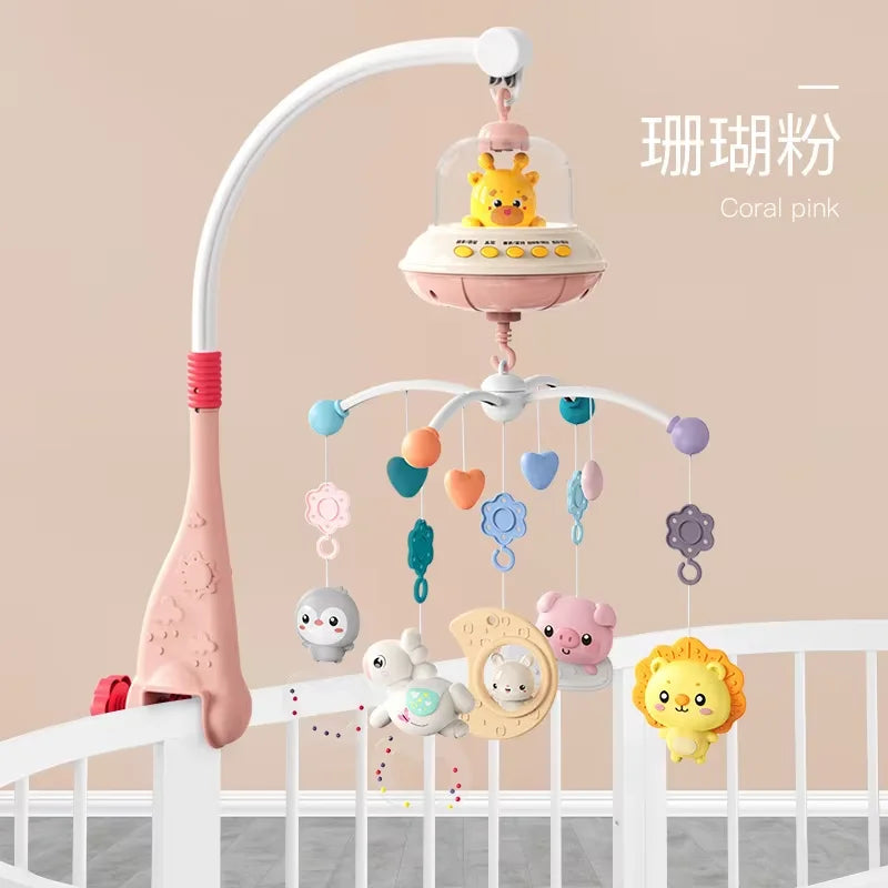Baby Crib Mobile with Music, Lights & Projection
