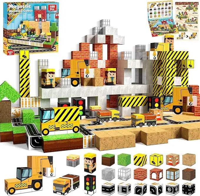Magnetic Building Blocks for Kids