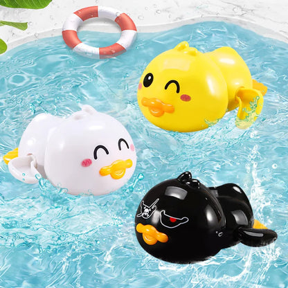 Duck & Penguin Water Spray Bath Toy Set