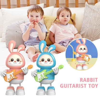 Dancing Bunny Guitarist Toy with Music & Lights