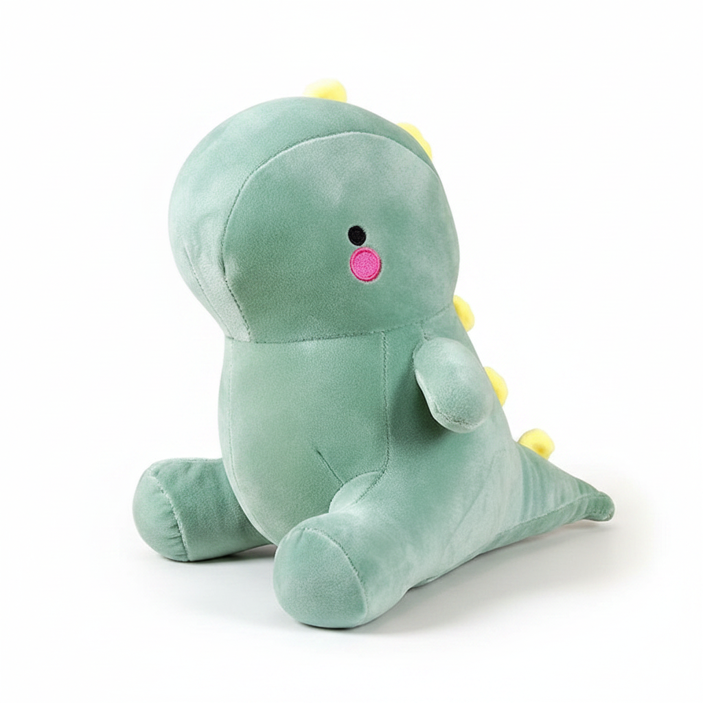 Colorful Kawaii Dinosaur Squishy Plush Toy