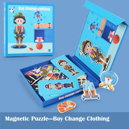 Magnetic Travel Puzzle Games for Kids