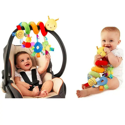 Musical Spiral Hanging Rattle Toy for Baby