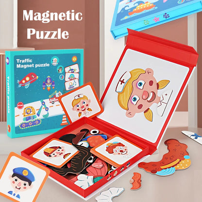 Magnetic Travel Puzzle Games for Kids