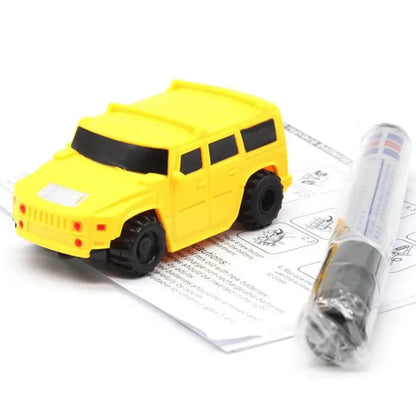 Magic Pen Induction Mini Rail Car Toy