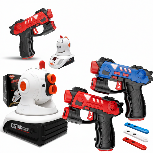 Laser Tag Shooting Game with Projector Targets
