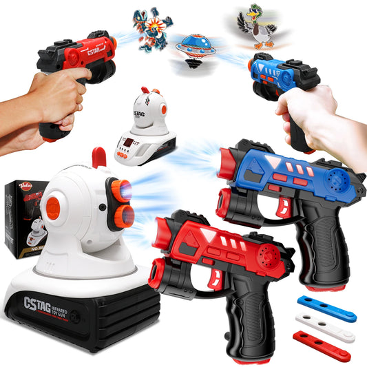 Laser Tag Shooting Game with Projector Targets