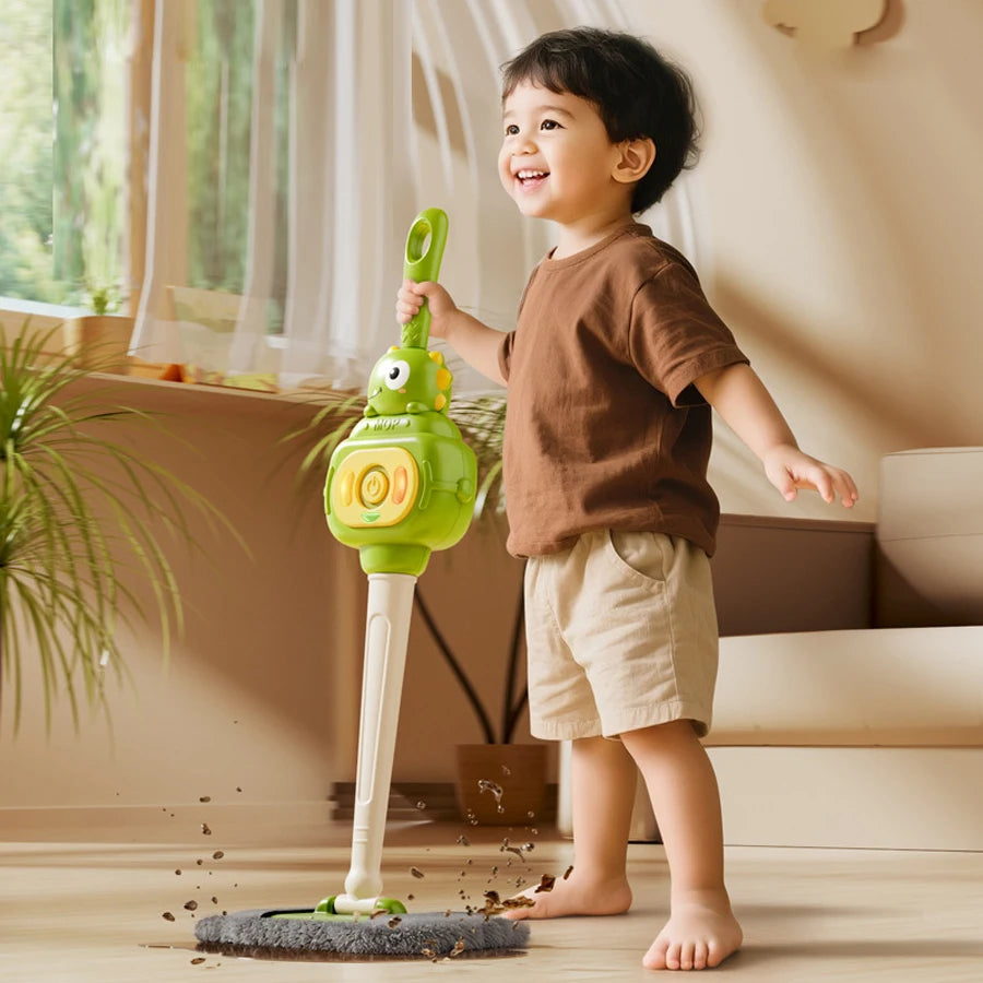 Kids Pretend Play Cleaning Mop Toy Set