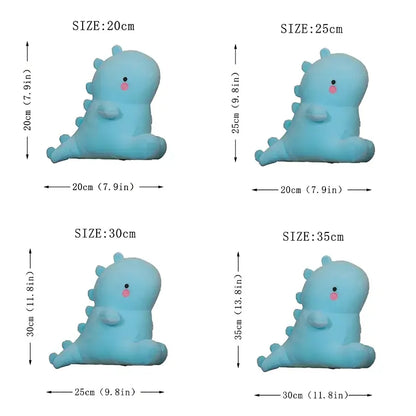 Colorful Kawaii Dinosaur Squishy Plush Toy