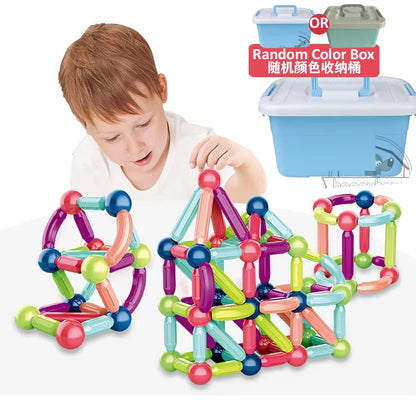Magnetic Stick & Rod Building Blocks Set