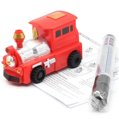 Magic Pen Induction Mini Rail Car Toy