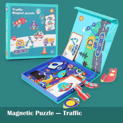 Magnetic Travel Puzzle Games for Kids
