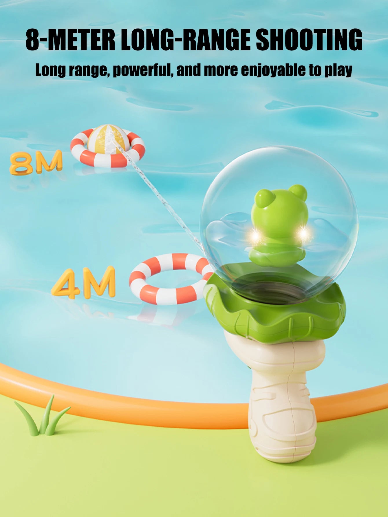 Duck & Penguin Water Spray Bath Toy Set