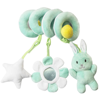 Baby Spiral Activity Bar with Mirror & Rattles