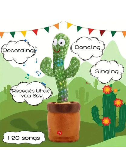 Dancing Talking Cactus Toy – Singing & Mimicking