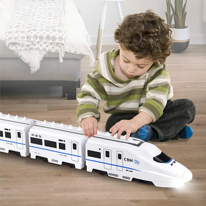 Electric Bullet Train Toy with Lights