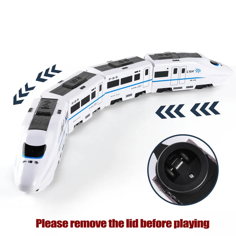 Electric Bullet Train Toy with Lights