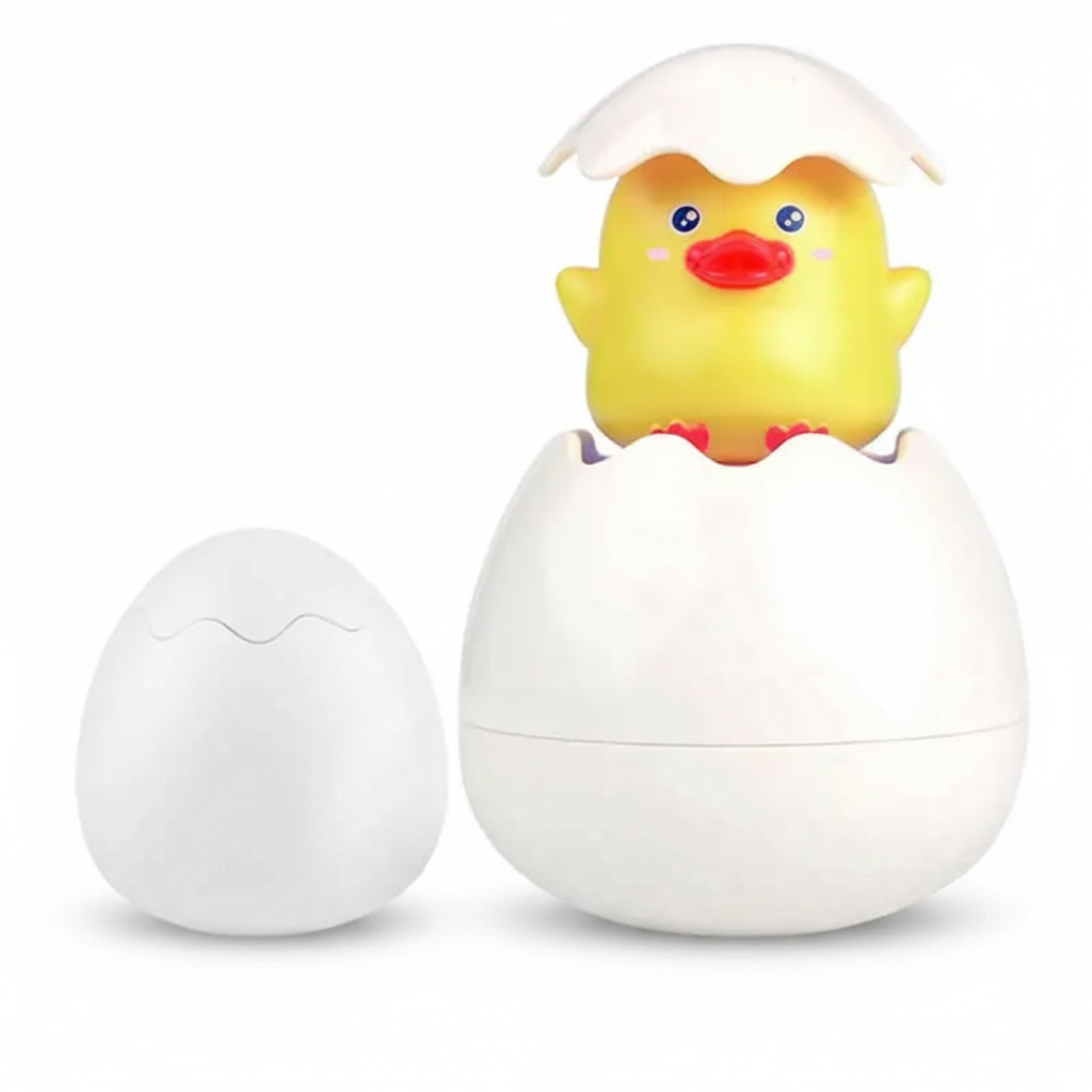 Duck & Penguin Water Spray Bath Toy Set