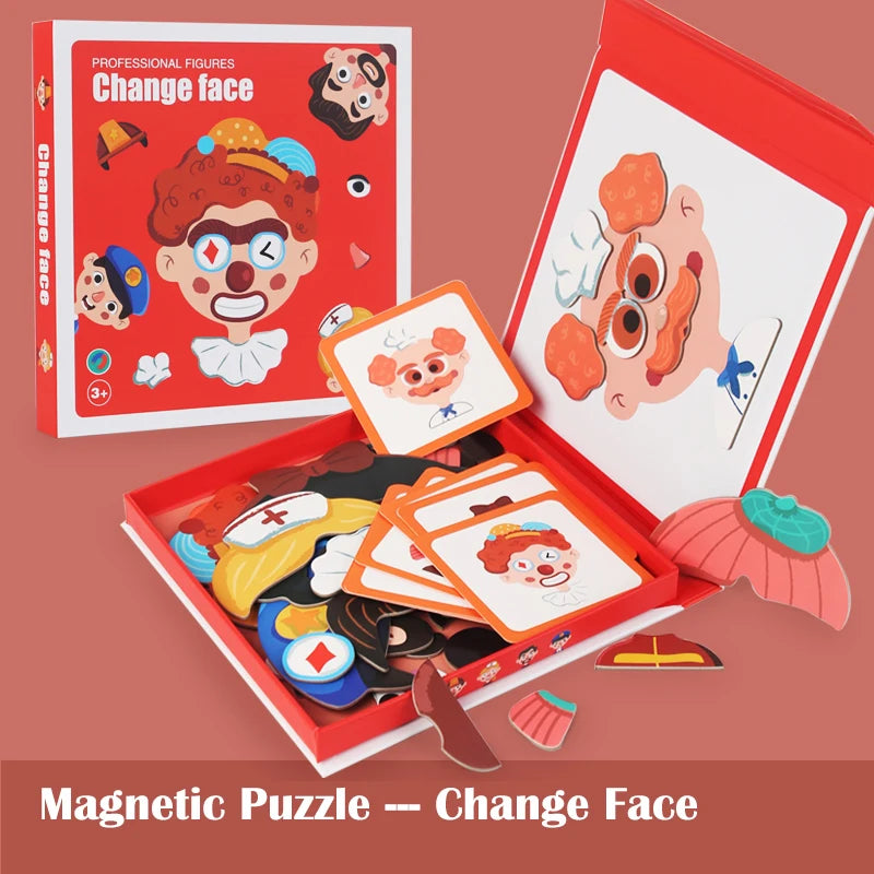 Magnetic Travel Puzzle Games for Kids
