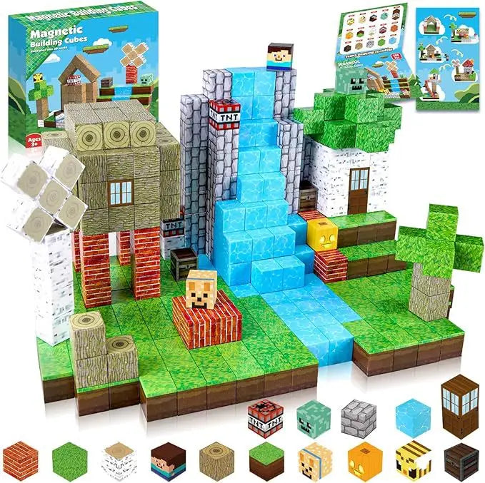 Magnetic Building Blocks for Kids