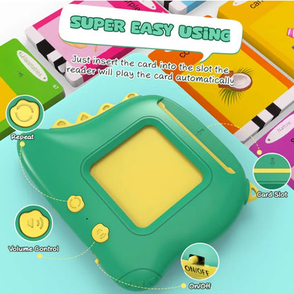 Dinosaur Talking Flash Card Learning Machine (3 Languages)
