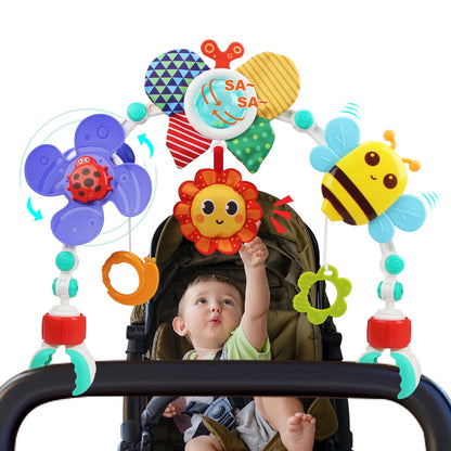 Baby Stroller Arch Activity Toy for Sensory Development