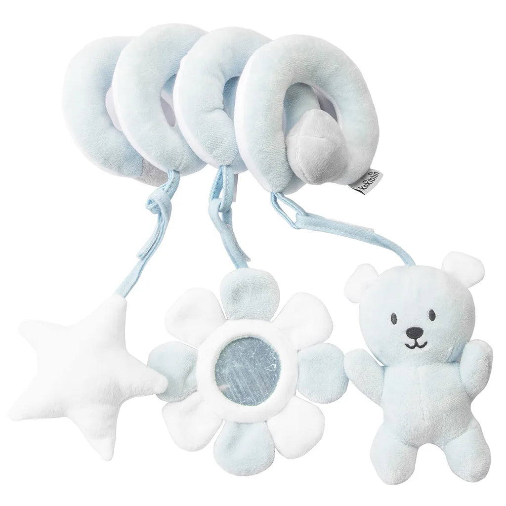 Baby Spiral Activity Bar with Mirror & Rattles