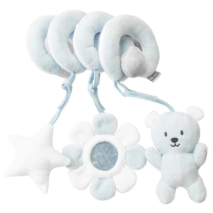 Baby Spiral Activity Bar with Mirror & Rattles