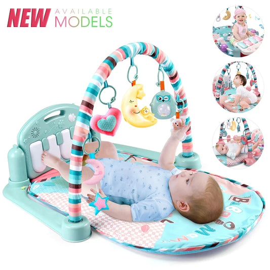 Baby Play Gym Mat with Piano & Music