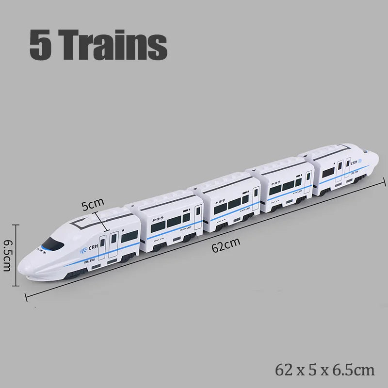 Electric Bullet Train Toy with Lights
