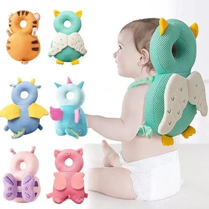 Baby Anti-Fall Head Protection Backpack Pillow