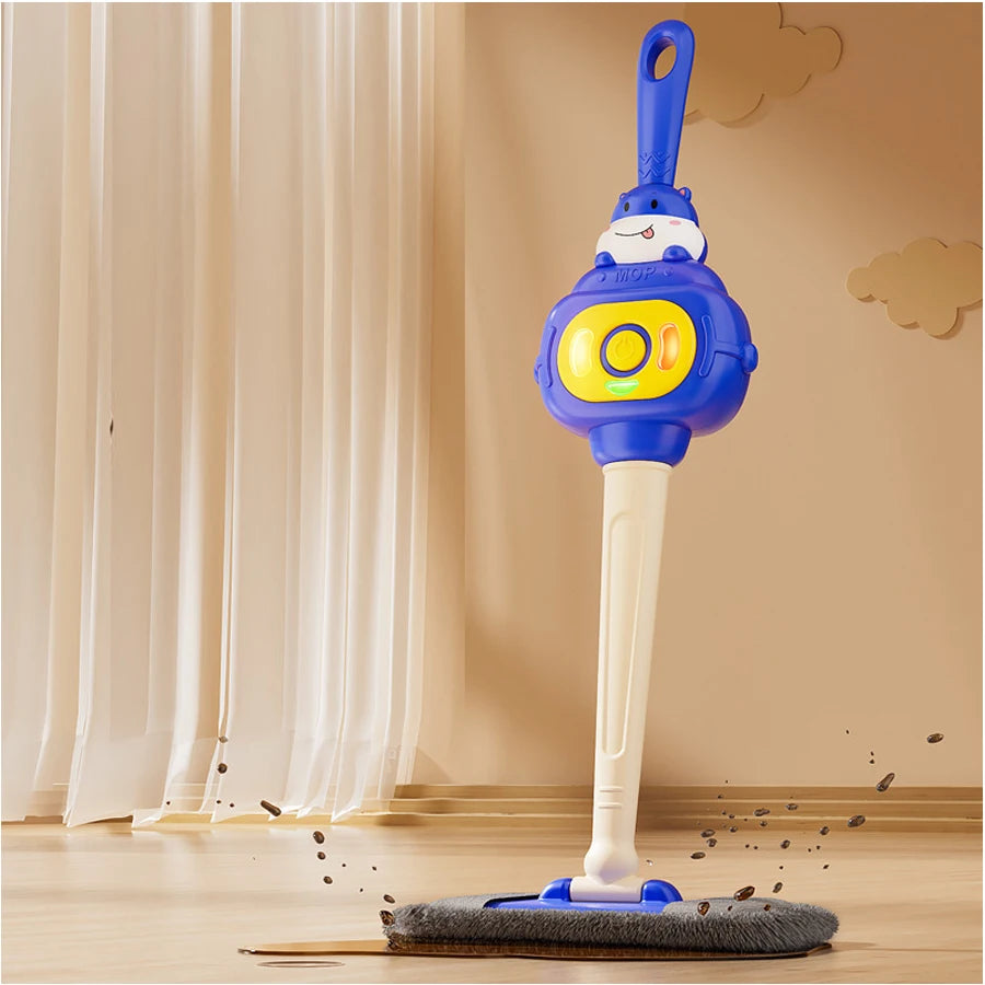 Kids Pretend Play Cleaning Mop Toy Set