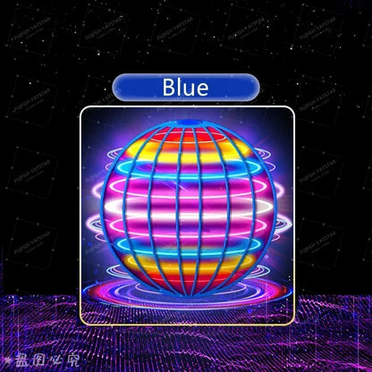 LED Flying Ball Hand-Controlled Spinner Toy