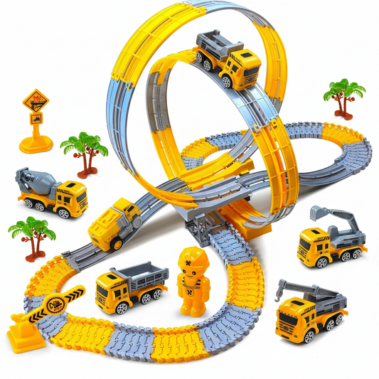 Anti-Gravity Dinosaur Race Track Set