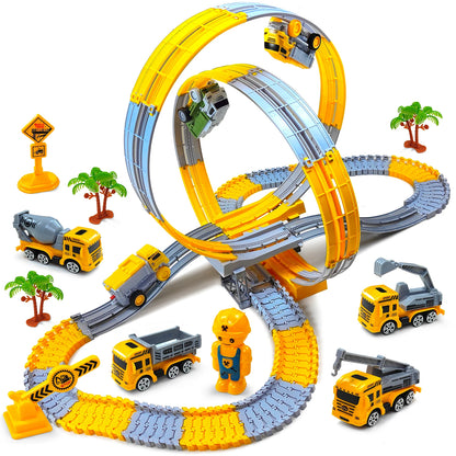 Anti-Gravity Dinosaur Race Track Set