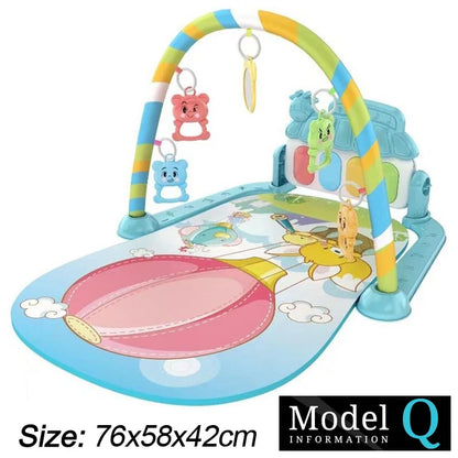 Baby Play Gym Mat with Piano & Music