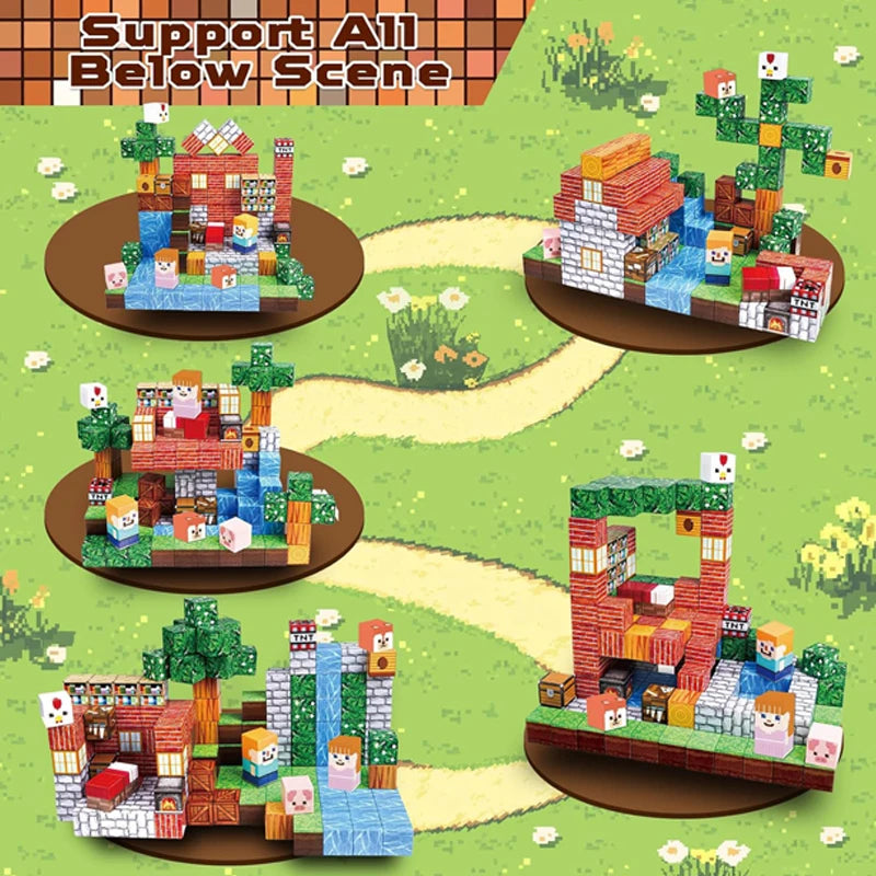 Magnetic Building Blocks for Kids