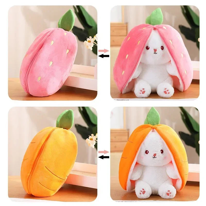 Fruit Transform Rabbit Plush Toy (25cm)
